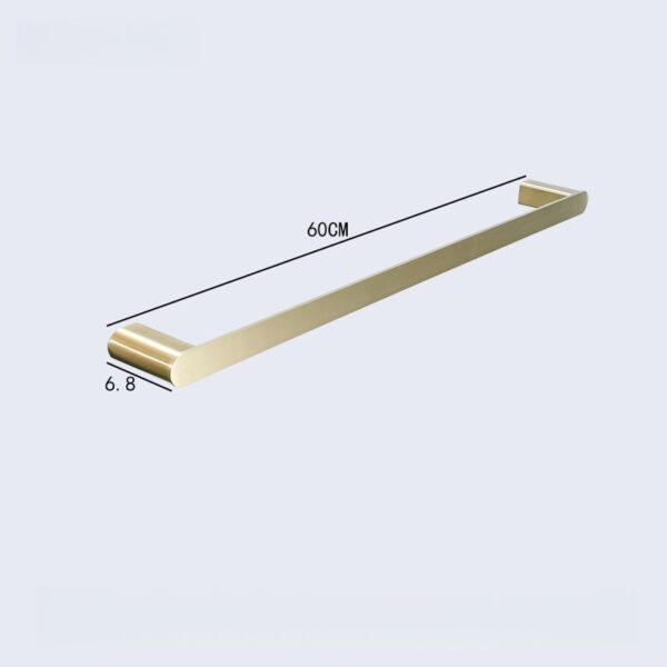 Luxury Wall-Mounted Bathroom Shelf – 4 Colors Available