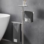 Freestanding Bathroom Towel Rack (Hotel Style) – 2 Colors Available