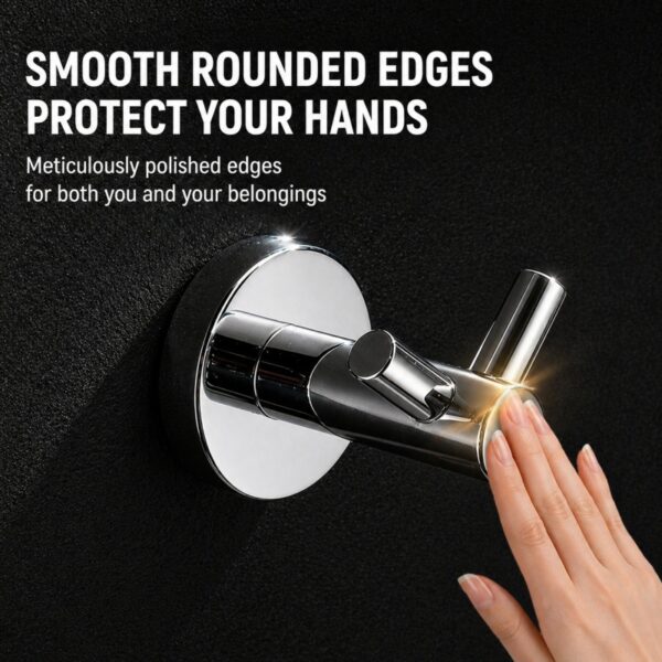Adhesive Stainless Steel Hook