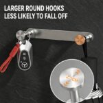 Rustproof Stainless Steel Coat Hook for Doorway  Foyer
