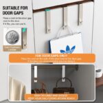 Over the Door Glass Shower Hook (No Drilling Required)