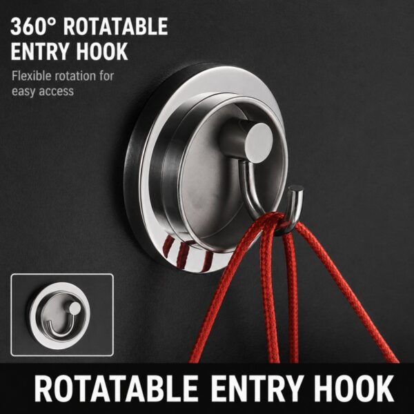 Thickened Stainless Steel Hidden Entryway Hook