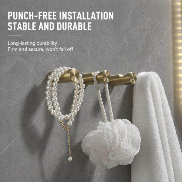 Heavy Duty Solid Stainless Steel Wall Hook