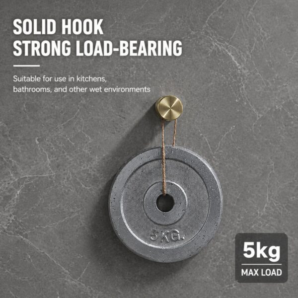 Heavy Duty Solid Stainless Steel Wall Hook
