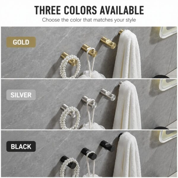 Heavy Duty Solid Stainless Steel Wall Hook