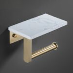 Luxury Marble Toilet Paper Holder (Wall Mounted, Bathroom)