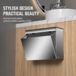 Wall Mounted Stainless Steel Toilet Paper Holder (Bathroom, Rustproof)