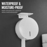 Wall Mounted Large Capacity Paper Towel Dispenser (No-Drill, Commercial Grade for Restroom, Hotel & Mall)