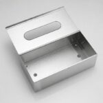 304 Stainless Steel Tissue Box Cover (Tabletop, Modern Nordic Style)