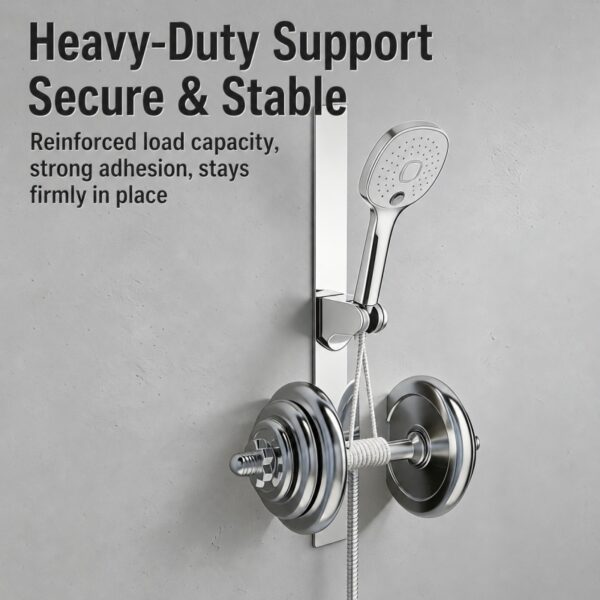 Stainless steel magnetic shower head holder