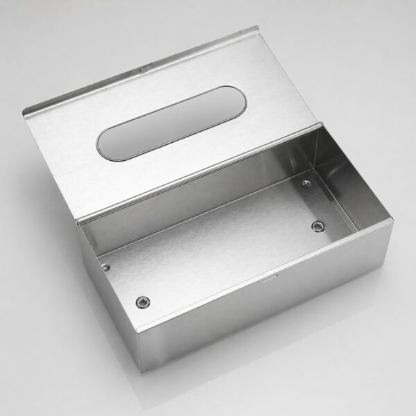 304 Stainless Steel Tissue Box Cover (Tabletop, Modern Nordic Style)